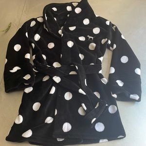 Victorias Secret Pink polka dot robe